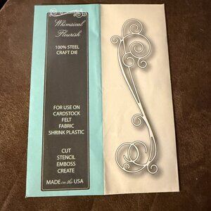 2012 Memory Box Whimsical Flourish Craft Die 98373 (2)